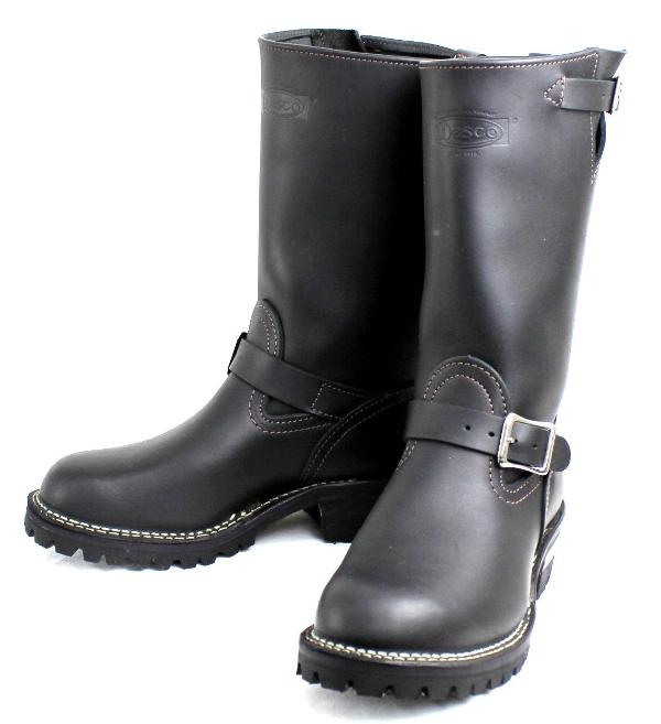 Wescoウエスコ　正規ディーラー Boss ボス Black,11height,#100 sole,Black ink,Nickle Buckle BS53