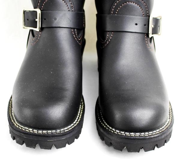 Wescoウエスコ　正規ディーラー Boss ボス Black,11height,#100 sole,Black ink,Nickle Buckle BS53