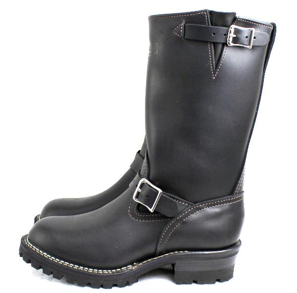 Wescoウエスコ　正規ディーラー Boss ボス Black,11height,#100 sole,Black ink,Nickle Buckle BS53