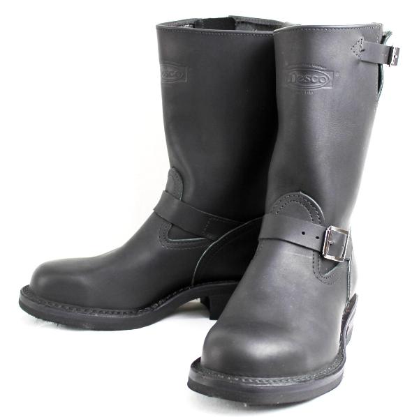 Wescoウエスコ　正規ディーラー Boss ボス Black,10height,#430 sole,All Black Stitching,Black ink,Black Roller Buckle BS58