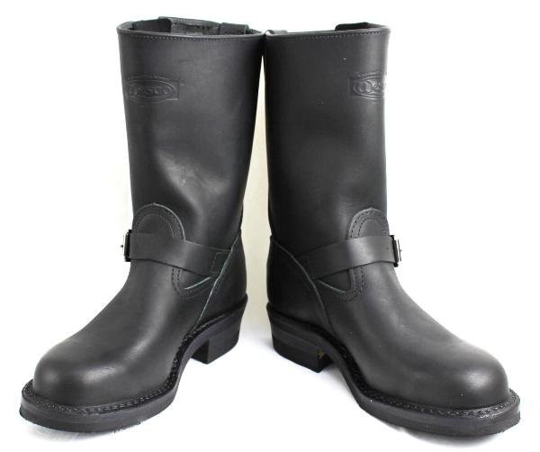 Wescoウエスコ　正規ディーラー Boss ボス Black,10height,#430 sole,All Black Stitching,Black ink,Black Roller Buckle BS58