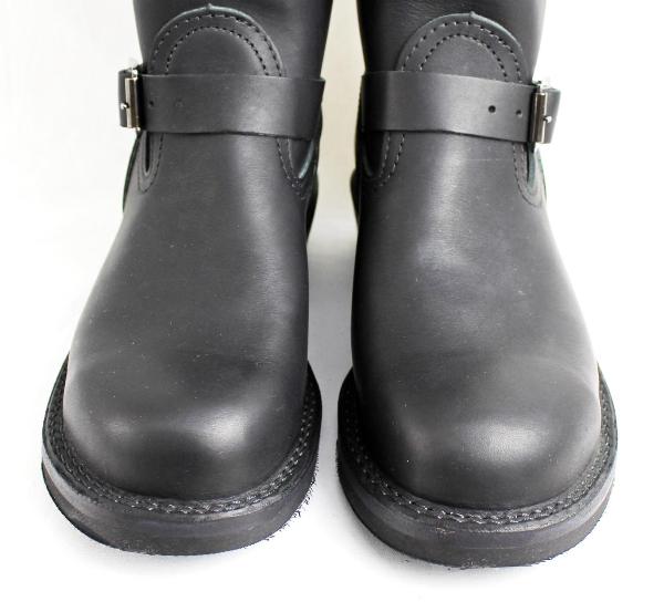 Wescoウエスコ　正規ディーラー Boss ボス Black,10height,#430 sole,All Black Stitching,Black ink,Black Roller Buckle BS58
