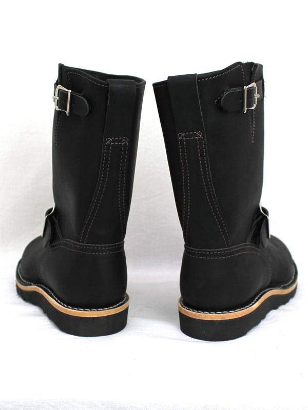 Wescoウエスコ　正規ディーラー Boss ボス Black ブラック, 9height, #4014sole, Nickle Buckle BS63