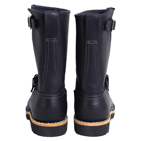 Wescoウエスコ　正規ディーラー Boss ボス Navy ネイビー, 9height, #4014sole, Nickle Buckle BS64