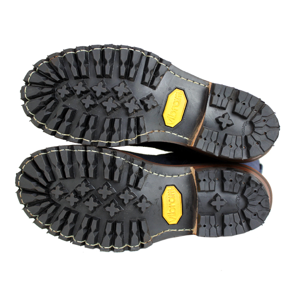 Wescoウエスコ　正規ディーラー Navy Rough Out ネイビーラフアウト,9height,#100sole,2straps,Brass Bucles BS69