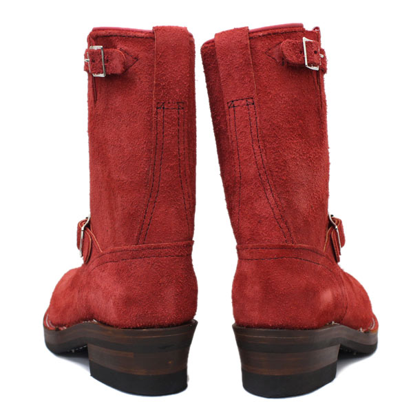 Wescoウエスコ 正規ディーラー Bossボス Red Roughout,9height,#430sole,Double Midsole,Nickel Roller Buckles BS80