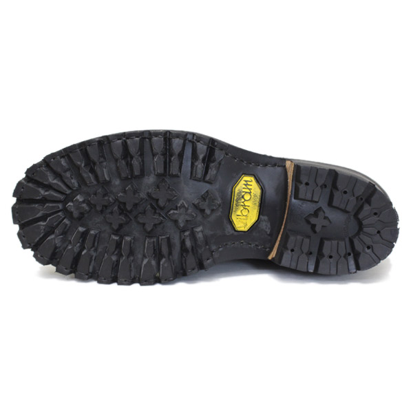 Wescoウエスコ 正規ディーラー Boss ボス Black Roughout黒裏革,9height,#100 sole,ALLBlack Stitching,エンジニアブーツ BS81