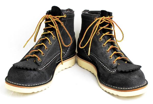Wescoウエスコ　正規ディーラー Jobmasterジョブマスター  Black ブラック, All Rough Out, Lace to Toe, 6height, #1010 sole JM29