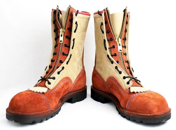 Wescoウエスコ　正規ディーラー　11ホール用 Lace in Zipper レースインジッパー Redwood Rough Out レッドウッド ラフアウト