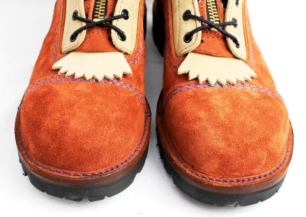 Wescoウエスコ　正規ディーラー　11ホール用 Lace in Zipper レースインジッパー Redwood Rough Out レッドウッド ラフアウト