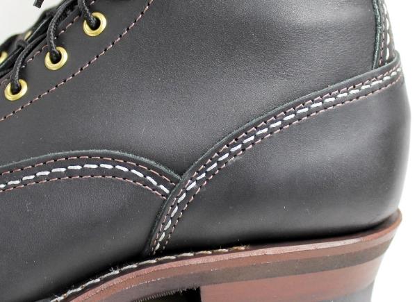 正規ディーラー Wescoウエスコ Jobmasterジョブマスター Black ブラック, Lace to Toe, 8height,#430sole Black Shoelace JM31