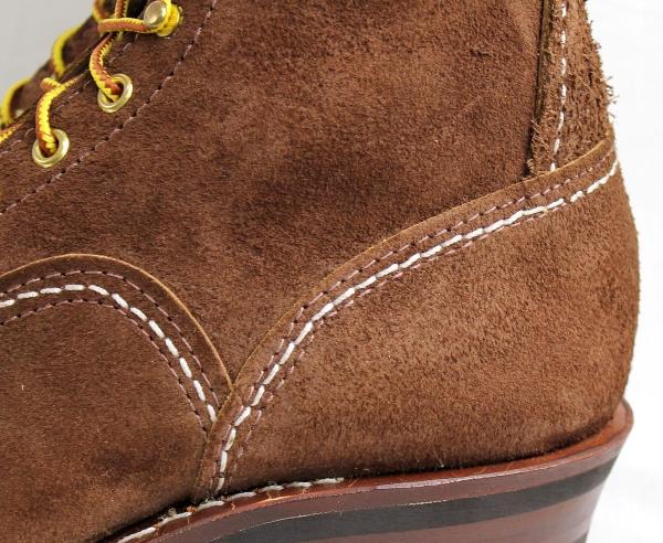 正規ディーラー Wescoウエスコ Jobmasterジョブマスター Brown RoughOutブラウンラフアウト,Semi Lace to Toe, 10height,#430sole JM32