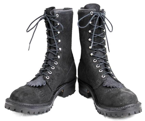 正規ディーラー Wescoウエスコ Jobmasterジョブマスター ブラックラフアウト, Regular Toe, 10height,#100sole JM34