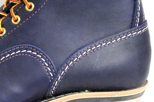 正規ディーラー Wescoウエスコ Jobmasterジョブマスター Navy ネイビー, Semi Lace to Toe, 8height,#100sole JM37