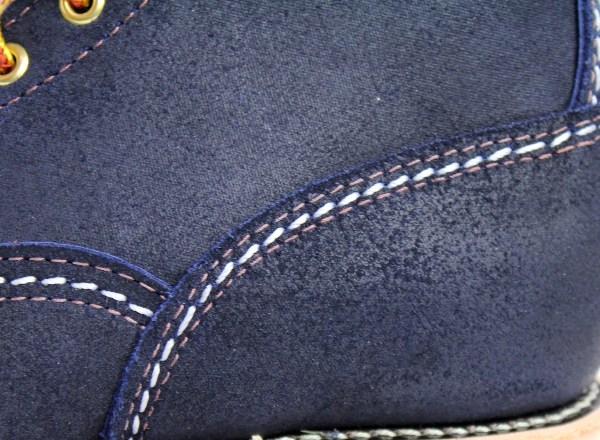 正規ディーラー Wescoウエスコ Jobmasterジョブマスター Navy Rough Out ネイビーラフアウト, Lace to Toe, 8height,#1010sole JM38