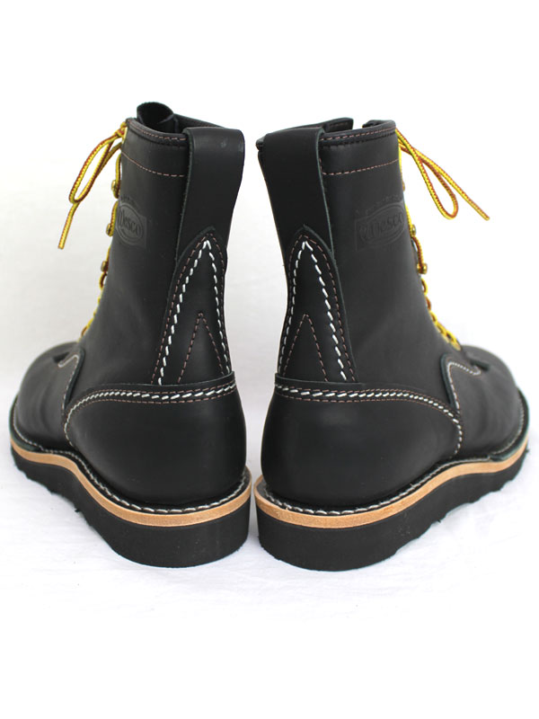 正規ディーラー Wescoウエスコ Jobmasterジョブマスター Blackブラック Leather, Lace to Toe, 8height,#4014sole JM40