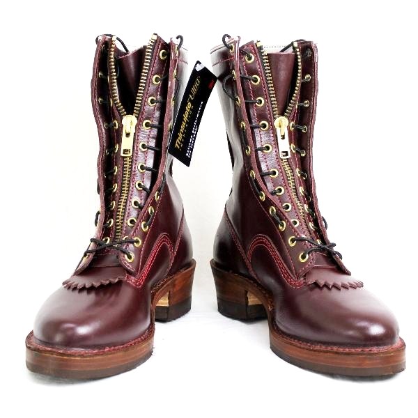 正規 Wescoウエスコ Jobmaster, Burgundy, Leather Lining Thinsulate, 10height, 705sole, Western Toe, Lace in Zipper, JM41