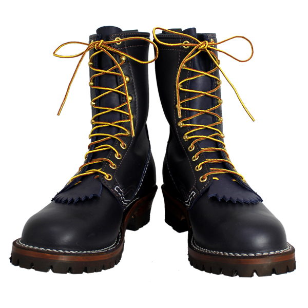 正規 Wescoウエスコ Jobmasterジョブマスター Navyネイビー Leather, Regular Toe, 10height,#100sole JM43
