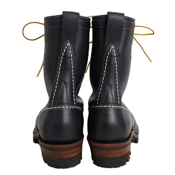 正規 Wescoウエスコ Jobmasterジョブマスター Navyネイビー Leather, Regular Toe, 10height,#100sole JM43