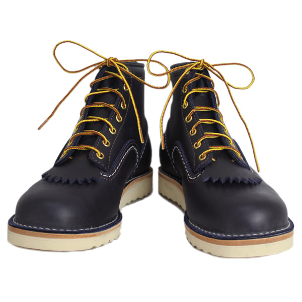 正規 Wescoウエスコ Jobmasterジョブマスター Navyネイビー Leather, Semi Lace to Toe, 6height,#1010sole JM44