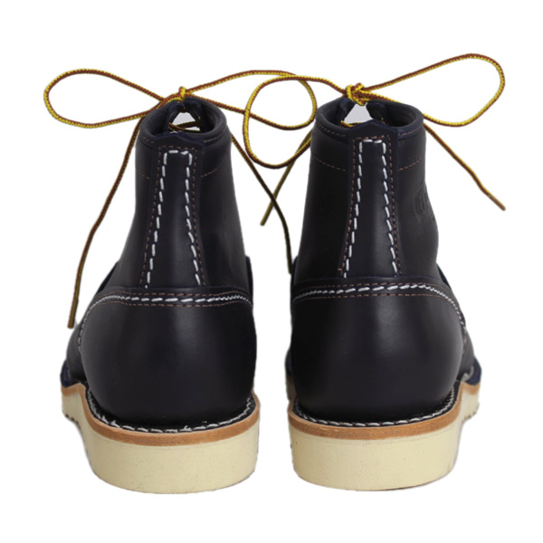 正規 Wescoウエスコ Jobmasterジョブマスター Navyネイビー Leather, Semi Lace to Toe, 6height,#1010sole JM44
