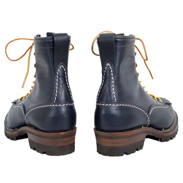 正規 Wescoウエスコ Jobmasterジョブマスター Navyネイビー Leather, Lace to Toe, 8height,#100sole JM45