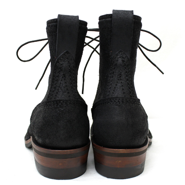 正規 Wescoウエスコ Jobmasterジョブマスター Black Rough Out，Lace to Toe，8height，#430 Sole，Boss Toe JM52