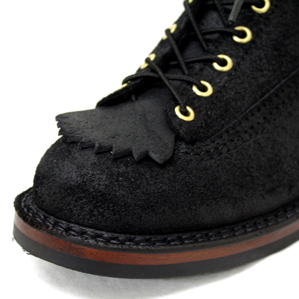 正規 Wescoウエスコ Jobmasterジョブマスター Black Rough Out，Lace to Toe，8height，#430 Sole，Boss Toe JM52