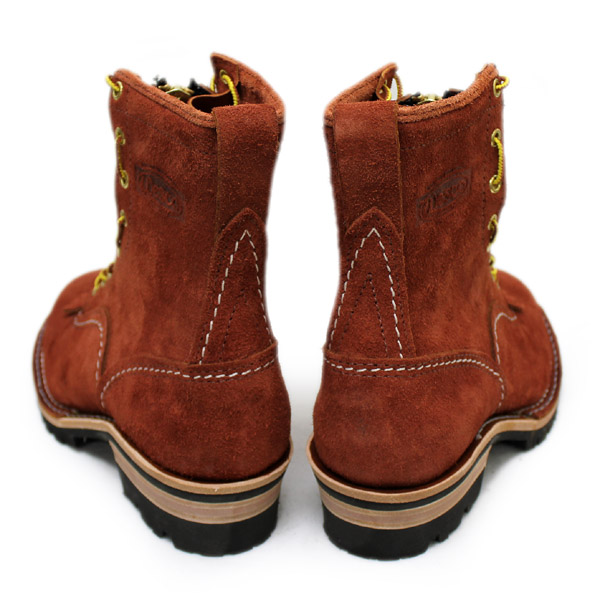 正規 Wescoウエスコ Jobmasterジョブマスター Red Wood Rough Out，Lace to Toe，8height，#430 Sole，Boss Toe JM55
