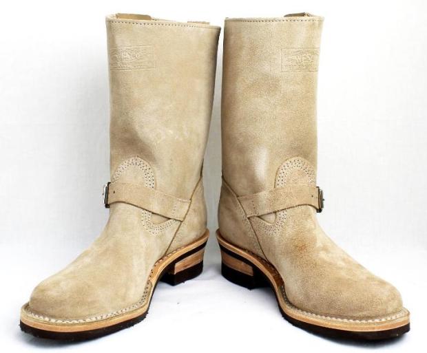 Wescoウエスコ　限定 10inch Height Narrow Engineer Boots ナローエンジニアブーツ Burlap Rough Out