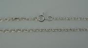 Silver Chain(シルバーチェーン)　4mm Square Oval Chain(4mm　スクエアーオーバルチェーン)　