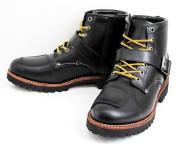 正規取扱 AVIREX U.S.A.(アビレックス) 　AV2931  TIGER(タイガー) バイカースタイルミッドブーツ BLACK ブラック