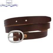 正規取扱店 HERITAGE LEATHER CO.(ヘリテージレザー) NO.7932 0.75"Leather Belt (0.75インチ レザーベルト) Brown HL044