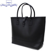 正規取扱店 HERITAGE LEATHER CO.(ヘリテージレザー) NO.7955ST Mocassin Leather Tote Bag(レザートートバッグ) Black/Black HL053