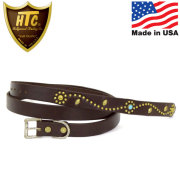 スタッズナローベルト18mm幅　ブラスフラワー htcナロー calee好き スタッズナローベルト18mm幅 ブラスフラワーhtcナロー calee好き