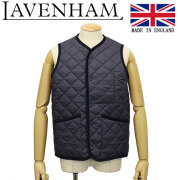 ラベンハム LAVENHAM リバーシブル キルティング ベスト 38