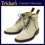 正規取扱店 Tricker's トリッカーズ 2508M COUNTRY BROGUE(カントリーブローグ) ダブルレザーソール オートミールレペロスエード TK014