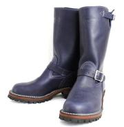 Wescoウエスコ　正規ディーラー Boss ボス Navy ネイビー,11height,#100 sole,Brown ink,Nickle Buckle BS60