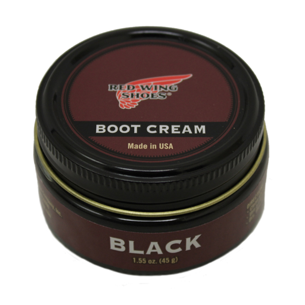 正規取扱店 RED WING(レッドウィング) 97111 ブーツクリーム (ツヤ出し 保革クリーム) BLACK ブラック