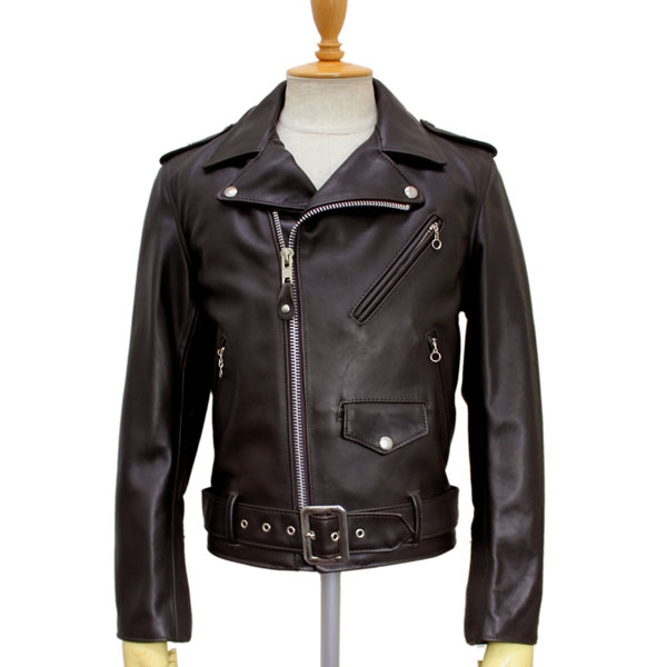 正規取扱 SCHOTT(ショット) 613US VINTAGE ONESTAR RIDERS JACKET(ヴィンテージワンスターライダースジャケット) BROWN ブラウン