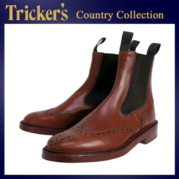 正規取扱店 Tricker's トリッカーズ 2754M COUNTRY HENRY(カントリーヘンリー) ダブルレザーソール マロンアンティーク TK006