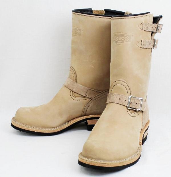 Wescoウエスコ　正規 Boss ボス, Burlap バーラップ 表革&裏革,10height, #430 sole,Leather Lining, Bouble Toe,Two Straps BS59
