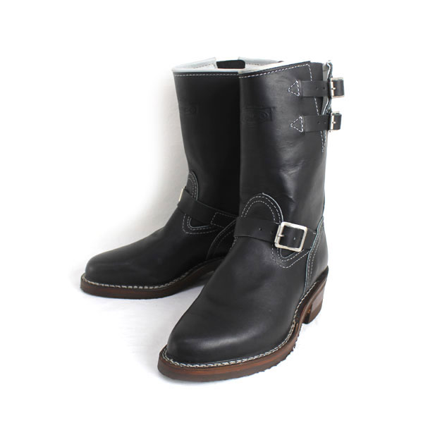 Wescoウエスコ 正規　Boss  Ｂｌａｃｋ,10height,#700sole,Plutinum Lining,Roller Buckle BS65