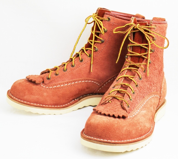 Wescoウエスコ　正規ディーラー Jobmasterジョブマスター Red Wood レッドウッド All Rough Out, Lace to Toe, 8height, #1010 sole JM26