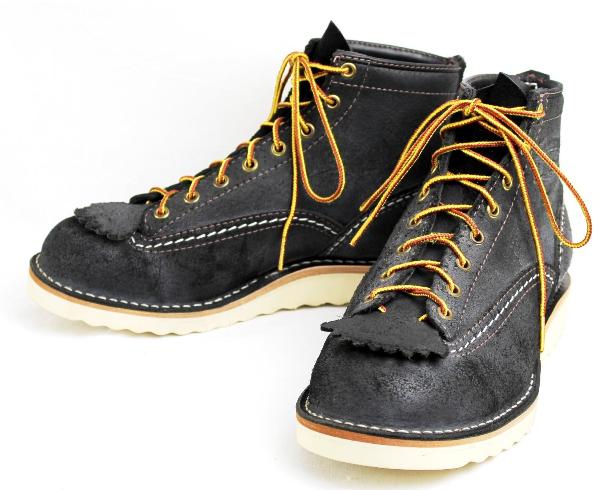Wescoウエスコ　正規ディーラー Jobmasterジョブマスター  Black ブラック, All Rough Out, Lace to Toe, 6height, #1010 sole JM29