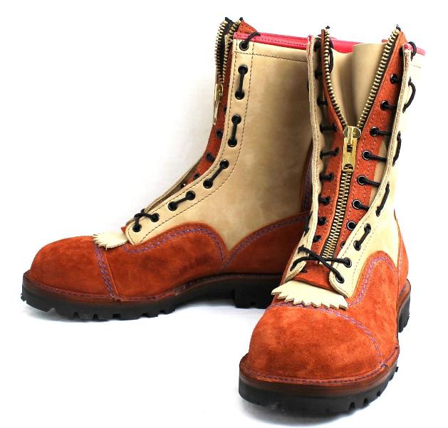 Wescoウエスコ　正規ディーラー　11ホール用 Lace in Zipper レースインジッパー Redwood Rough Out レッドウッド ラフアウト