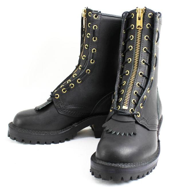 正規Wescoウエスコ Jobmaster  Blackブラック, Leather Lining,10height,#100sole, Heels 2 Lifte Highter, Lace in Zipper JM30