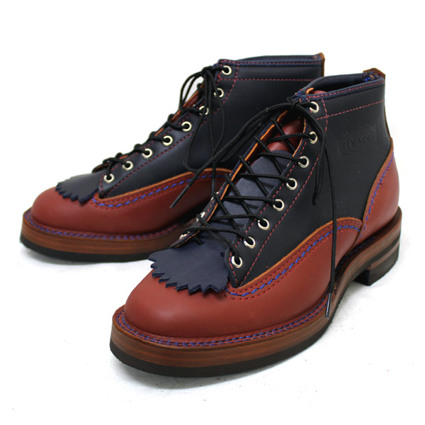 正規 Wescoウエスコ Jobmasterジョブマスター RedWood & Navy Leather，Lace to Toe，6height，#430 Sole，MP Toe JM56