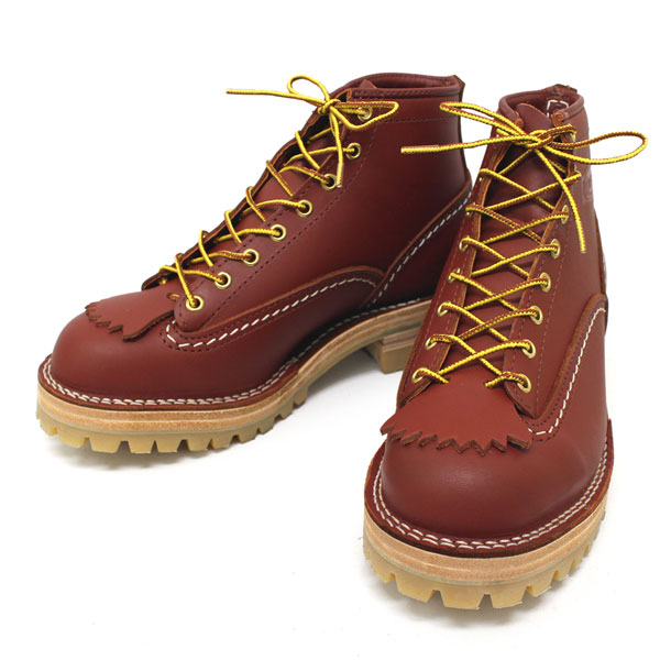 正規 Wescoウエスコ Jobmasterジョブマスター RedWood Leather，Lace to Toe，6height，#100HoneySole，Boss Toe JM57
