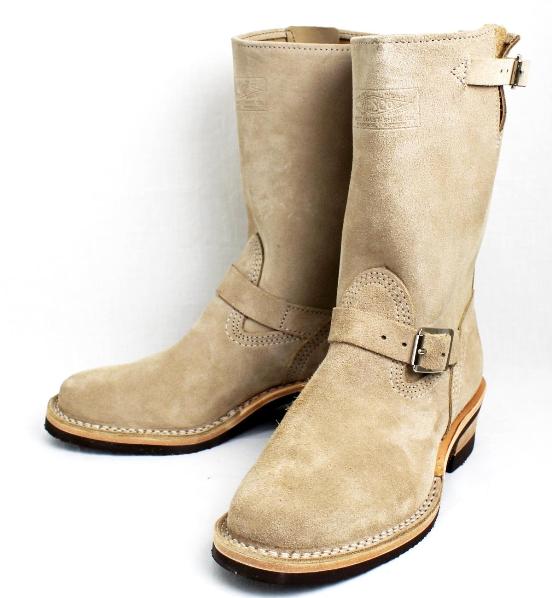 Wescoウエスコ　限定 10inch Height Narrow Engineer Boots ナローエンジニアブーツ Burlap Rough Out